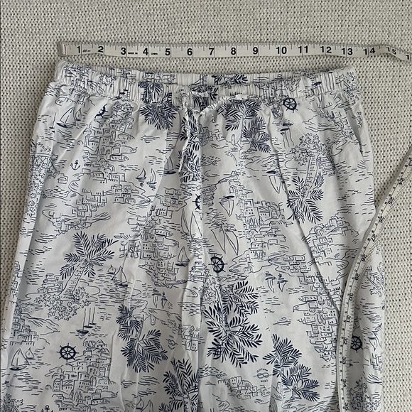 Alexander Del Rossa 100% Cotton Palm Beach Nautical Pajamas Size Medium - Picture 10 of 12